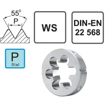 BSW 3/8-16 WS DIN-EN 22568 tooling