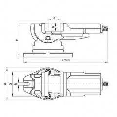 IMADŁO UCHYLNO-OBROTOWE Model 6530-160 - zdjęcie 2