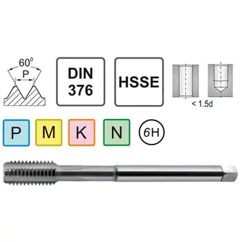 UNC No 3-48 DIN 376 HSSE Fra Tapping