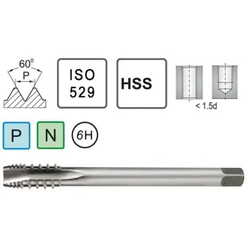 Machine Tap M6 ISO 529 AZ C HSS Fra
