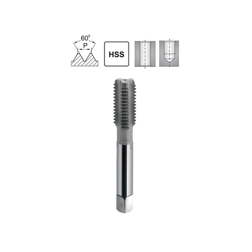 UNS Hand Tapping 1.37-24 No.2 DIN 2181 Fra.