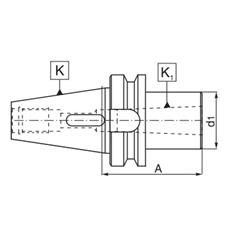 Tuleja Redukcyjna 1661-30-1-50 MAS 403-BT-40675