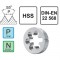 Die UNS 5/16-22 HSS DIN 22568 - Cutting-tools24.com