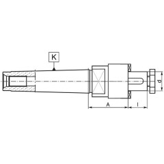 Shell Mill 7413 3-40-55 DIN 228 (PTFg 7413) - zdjęcie 2