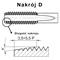 Tap UNC 7/16-14 DIN 376 D HSS - zdjęcie 3