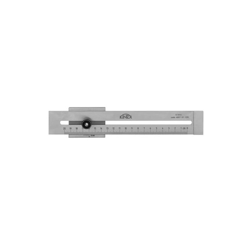 Kinex Adjustable Linear Gauge L-150 Inox