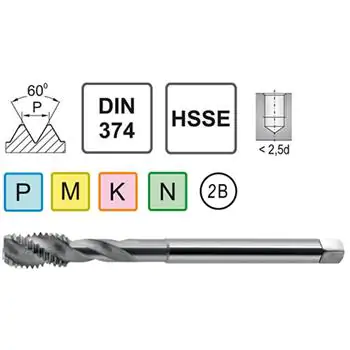 UNF 7/8-14 DIN 374/40 C SE Fanar taps