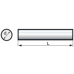 High Speed Steel Tool Bit 6x160 HSS - zdjęcie 2